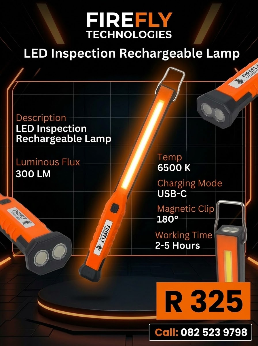 LED Inspection Rechargeable Lamp